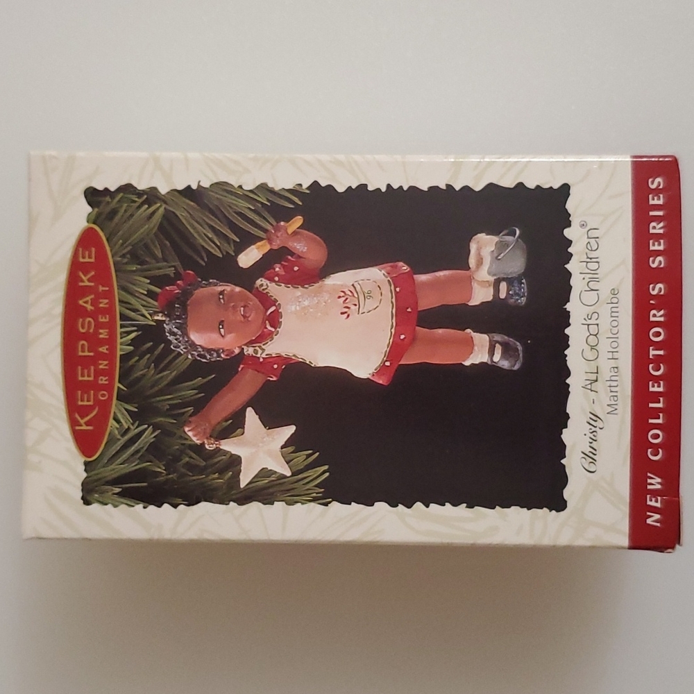 Hallmark ALL GOD'S CHILDREN Christy 1996 Christmas Star NIB ornament